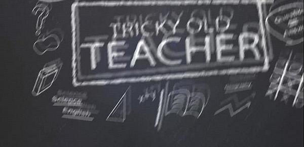  Tricky Old Teacher - Gorgeous blondie Lola Shine